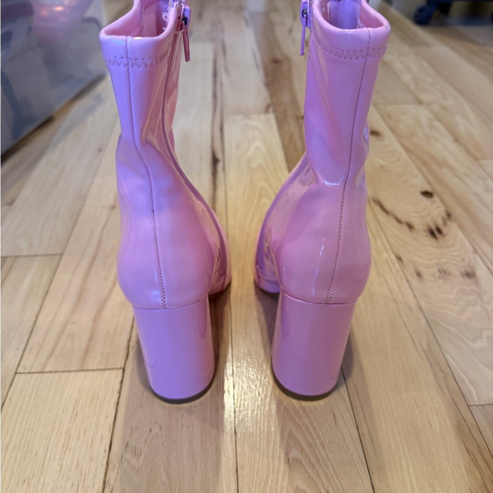 Steve Madden Lynden patent pink platform! Size 6! - Picture 5 of 6